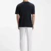 Cotton-linen T-shirt in a regular fit
