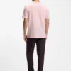 Cotton-linen T-shirt in a regular fit