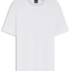 Cotton-linen T-shirt in a regular fit