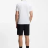 Cotton-piqué polo shirt with all-over print Cotton-piqué polo shirt with all-over print