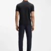 Cotton-piqué polo shirt with all-over print Cotton-piqué polo shirt with all-over print