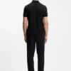 Cotton-piqué polo shirt with all-over print Cotton-piqué polo shirt with all-over print