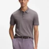 Cotton-piqué polo shirt with contrast tipping Cotton-piqué polo shirt with contrast tipping