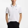 Cotton-piqué polo shirt with contrast tipping Cotton-piqué polo shirt with contrast tipping