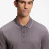 Cotton-piqué polo shirt with contrast tipping Cotton-piqué polo shirt with contrast tipping