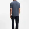 Cotton-piqué polo shirt with contrast tipping Cotton-piqué polo shirt with contrast tipping