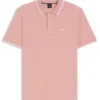 Cotton-piqué polo shirt with contrast tipping Cotton-piqué polo shirt with contrast tipping