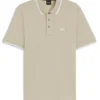 Cotton-piqué polo shirt with contrast tipping Cotton-piqué polo shirt with contrast tipping
