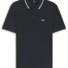 Cotton-piqué polo shirt with contrast tipping Cotton-piqué polo shirt with contrast tipping