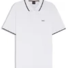 Cotton-piqué polo shirt with contrast tipping Cotton-piqué polo shirt with contrast tipping