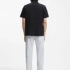 Cotton-piqué polo shirt with Double B monogram Cotton-piqué polo shirt with Double B monogram