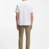 Cotton-piqué polo shirt with Double B monogram Cotton-piqué polo shirt with Double B monogram