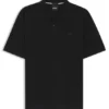 Cotton-piqué polo shirt with Double B monogram Cotton-piqué polo shirt with Double B monogram
