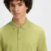 Cotton-piqué polo shirt with logo print