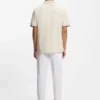 Cotton-piqué polo shirt with zip neck Cotton-piqué polo shirt with zip neck