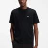 Cotton-piqué T-shirt with all-over print