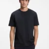 Cotton-piqué T-shirt with all-over print