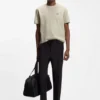 Cotton-piqué T-shirt with all-over print