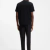 Cotton-piqué T-shirt with all-over print