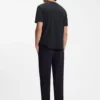 Cotton-piqué T-shirt with all-over print
