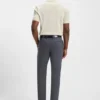 Cotton polo shirt with herringbone structure Cotton polo shirt with herringbone structure