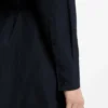 Cotton-poplin shirt dress with belt Cotton-poplin shirt dress with belt