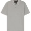 Cotton-silk polo shirt in a regular fit