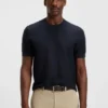 Cotton-silk sweater in a regular fit