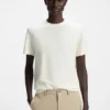 Cotton-silk sweater in a regular fit