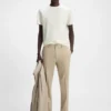 Cotton-silk sweater in a regular fit