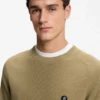 Cotton sweater with Double B monogram