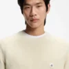 Cotton sweater with Double B monogram
