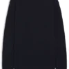 Cotton sweater with knitted structure