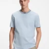 Cotton T-shirt with logo crew neck