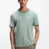 Cotton T-shirt with logo crew neck