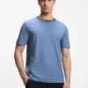 Cotton T-shirt with logo crew neck
