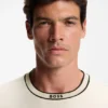 Cotton T-shirt with logo crew neck