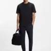 Cotton T-shirt with logo crew neck
