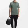 Cotton T-shirt with logo crew neck