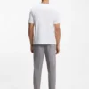 Cotton T-shirt with logo crew neck