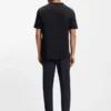 Cotton T-shirt with logo crew neck