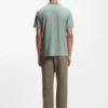 Cotton T-shirt with logo crew neck