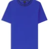 Cotton T-shirt with logo crew neck