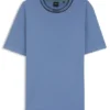 Cotton T-shirt with logo crew neck