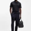 Cotton T-shirt with tonal logo