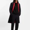 Cotton-terry hoodie with graphic print and embroidered logo Cotton-terry hoodie with graphic print and embroidered logo