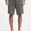 Cotton-terry shorts with logo print