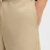 Cotton-terry shorts with logo print