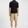 Cotton-terry shorts with logo print