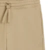 Cotton-terry shorts with logo print